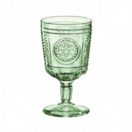 Pacote 4 xícaras 32 cls. Pister verde romântico