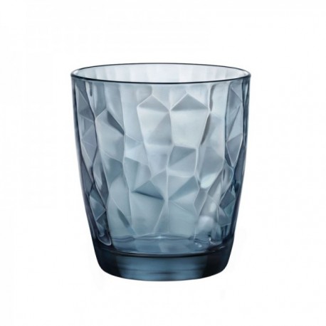 Caixa 6 copos 30 cls. Diamante azul