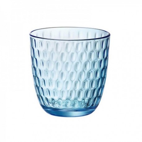 PACK 6 VASOS 29,5 CLS. AGUA SLOT AZUL