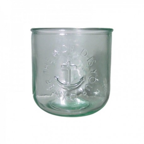 VASO SURTIDO 30 CLS. BAJO VIDRIO RUSTICO