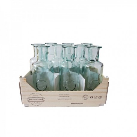 BOTELLA 1 L. STYLE AUTHENTIC VIDRIO RUSTICO