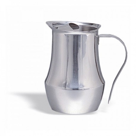 JARRA 2 L. BOMBADA CON RETENEDOR ACERO INOX