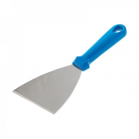 Espátula 10 cm. Aço de pizza triangular