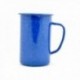 MUG ALTO 65 CLS. ESMALTADO AZUL JASPEADO