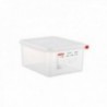 Recipiente de plástico 10 L. Hermetico GN 1/2