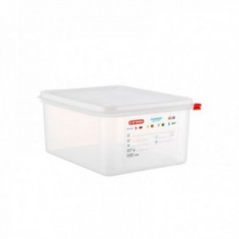 12.5L Recipiente de plástico. Hermetico GN 1/2
