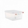 12.5L Recipiente de plástico. Hermetico GN 1/2
