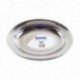 FUENTE 26 X 20 CM. OVAL HONDA ACERO INOX. TRAMONTI