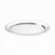 BANDEJA 42 CM. OVAL ACERO INOX. 18/10 LINKER