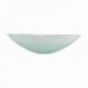FUENTE HONDA 40X10 CM. WOK CIRCULOS VIDRIO RUSTICO