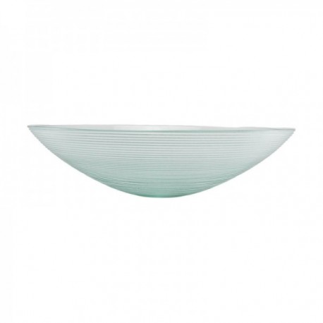 Honda Fonte 40x10 cm. Wok círculos de vidro rústico