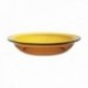 FUENTE REDONDA 28 CM. HONDA LYS AMBAR DURALEX