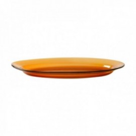 Fonte oval 36 cm. Lys Ambar Duralex