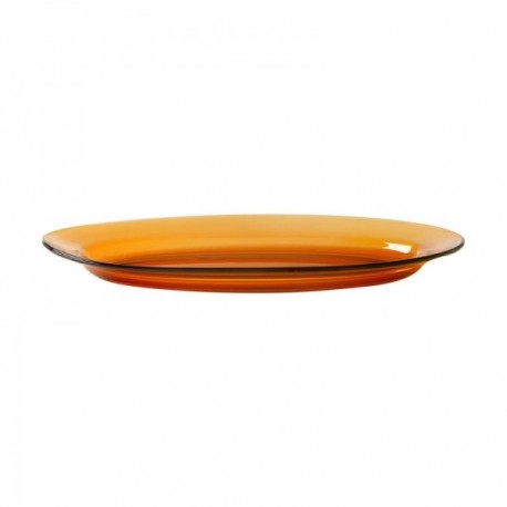 Fonte oval 36 cm. Lys Ambar Duralex