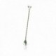 CUCHARILLA 30 CM. PARA COCTELES ACERO INOX.