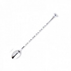 Colher de coquetel 27 cm. AÇO INOXIDÁVEL.
