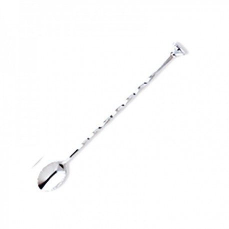 Colher de coquetel 27 cm. AÇO INOXIDÁVEL.