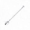 Colher de coquetel 27 cm. AÇO INOXIDÁVEL.