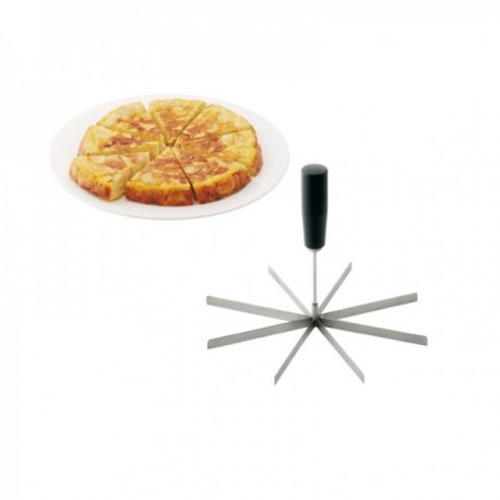 PORCIONADOR REDONDO 25 CM. TORTILLA ACERO INOX.