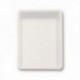CUBETA PLASTICO BLANCO PLANA 10 L. Nº 4 SIN TAPA