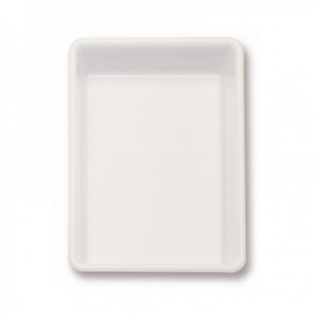 CUBETA PLASTICO BLANCO PLANA 10 L. Nº 4 SIN TAPA