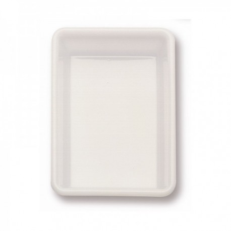 CUBETA PLASTICO BLANCO PLANA 8 L. Nº 3 SIN TAPA