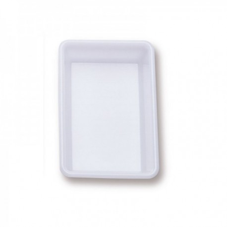 CUBETA PLASTICO BLANCO PLANA 2 L. Nº 0 SIN TAPA