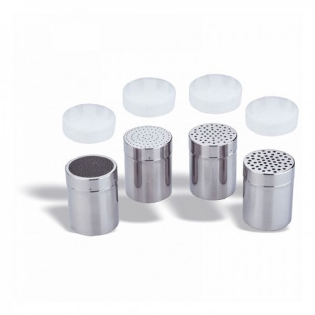 ESPECIERO 7 X 7 X 10 CM. ACERO INOXIDABLE