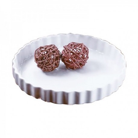 FUENTE 28 CM. MOLDE REFRACTARIO TARTA