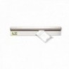 PORTA COMANDAS PARED INOX. 50 CM.