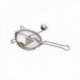 TAMIZADOR MOLINO GROSELLAS 18 CM. INOX