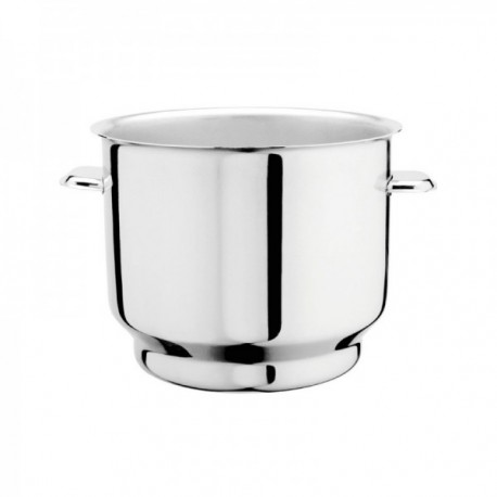 CUBO HIELO 13 CM. CON ASAS ACERO INOX.18/10 LINKER
