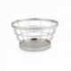 CESTA 21 CM. SOPORTE METAL CROMADO
