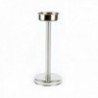 PIE PORTACUBO 20 CM. LUXE ACERO INOX.