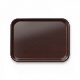 BANDEJA 53 X 39 CM. HEAVY DUTY EFECTO CAOBA