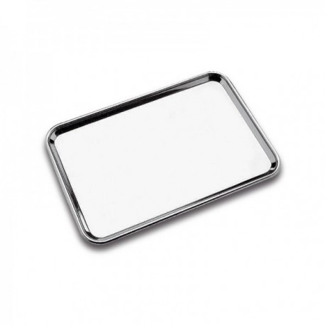 BANDEJA 40 X 28 CM. RECTANGULAR ACERO INOX. TRAMON