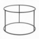 SOPORTE ASIA 38 X 16,5 CM. ACERO