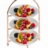 STAND PRESENTACION PLATOS 18,5 X15,5X26 CM.COBRE