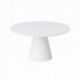 SOPORTE 31 CM. CASUAL REDONDO MELAMINA BLANCA