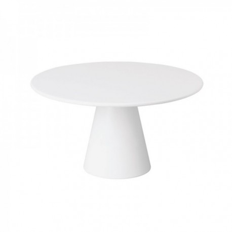 SOPORTE 31 CM. CASUAL REDONDO MELAMINA BLANCA