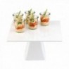 SOPORTE 31 CM. CASUAL CUADRADO MELAMINA BLANCA