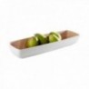 BOWL GN 2/4 7,5 CM. ALTURA MELAMINA FRIDA BLANCO