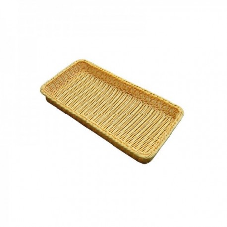 CESTA RECTANGULAR 53 X 32,5 X 6,5 CM. POLIRATAN