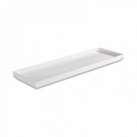 BANDEJA GN 2/4 3 CM. ASIA PLUS MELAMINA BLANCA