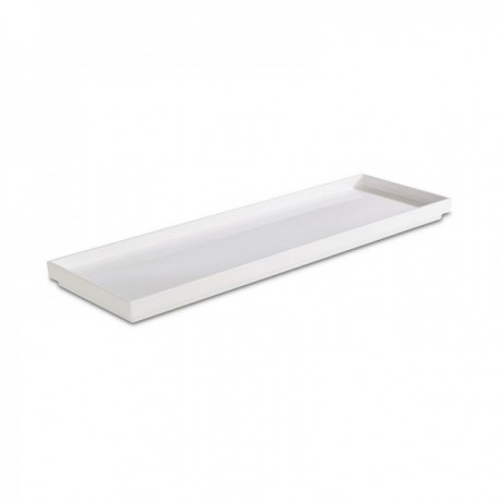 BANDEJA GN 2/4 3 CM. ASIA PLUS MELAMINA BLANCA
