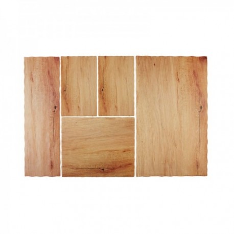 BANDEJA GN 1/4 1,5 CM. MELAMINA EFECTO MADERA