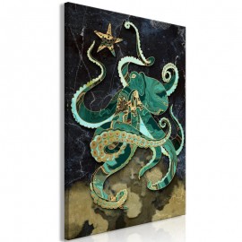 Cuadro - Marble Octopus (1 Part) Vertical