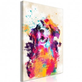 Quadro - Watercolor Dog (1 Part) Vertical