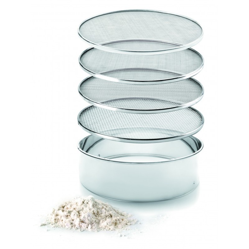 Tamiz Cedazo de Cocina 4 mallas intercambiables - Cristal y Menaje Online