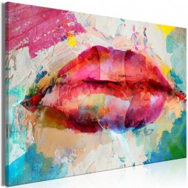 Cuadro - Artistic Lips (1 Part) Wide